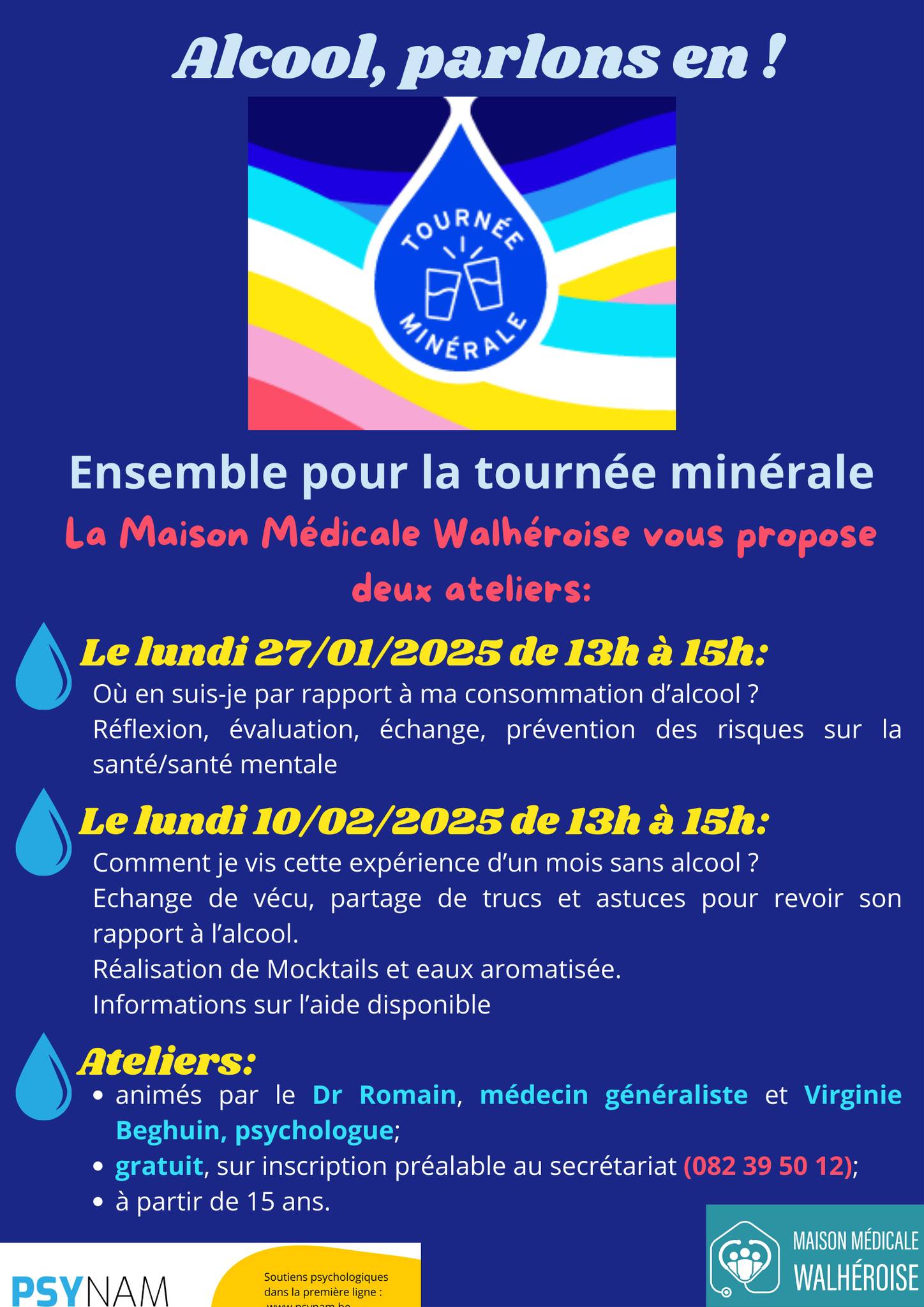 Ensemble pour le dry February